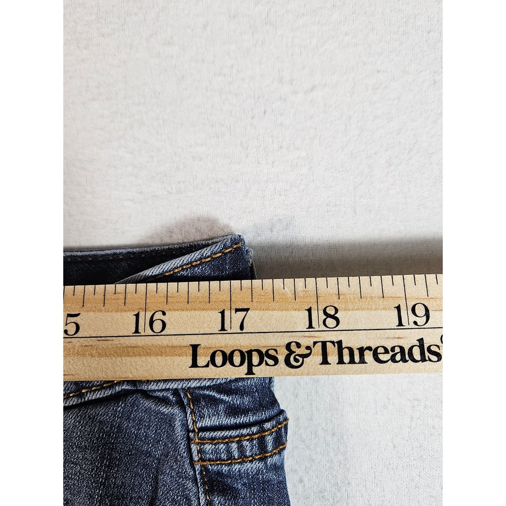 Torrid Denim Womens Size 12 Medium Wash Stretch Jean shorts - Picture 2 of 10